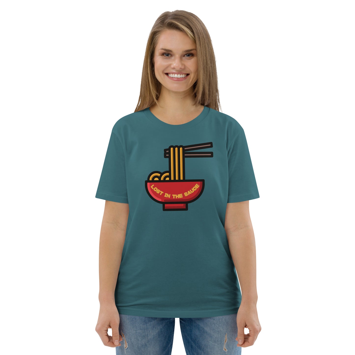 LOST IN THE SAUCE (ASIAN NOODLE) Women's Organic Cotton T-Shirt