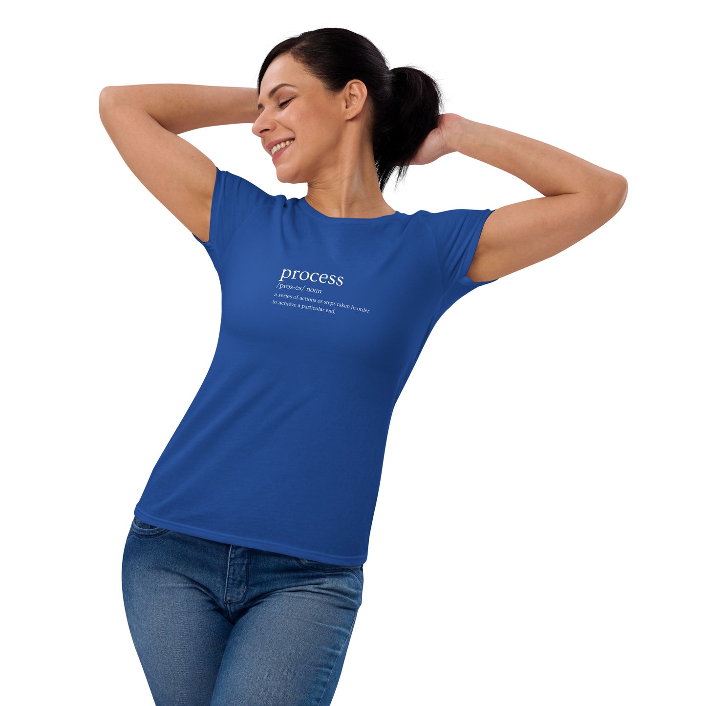 process defined Women's Short Sleeve T-Shirt