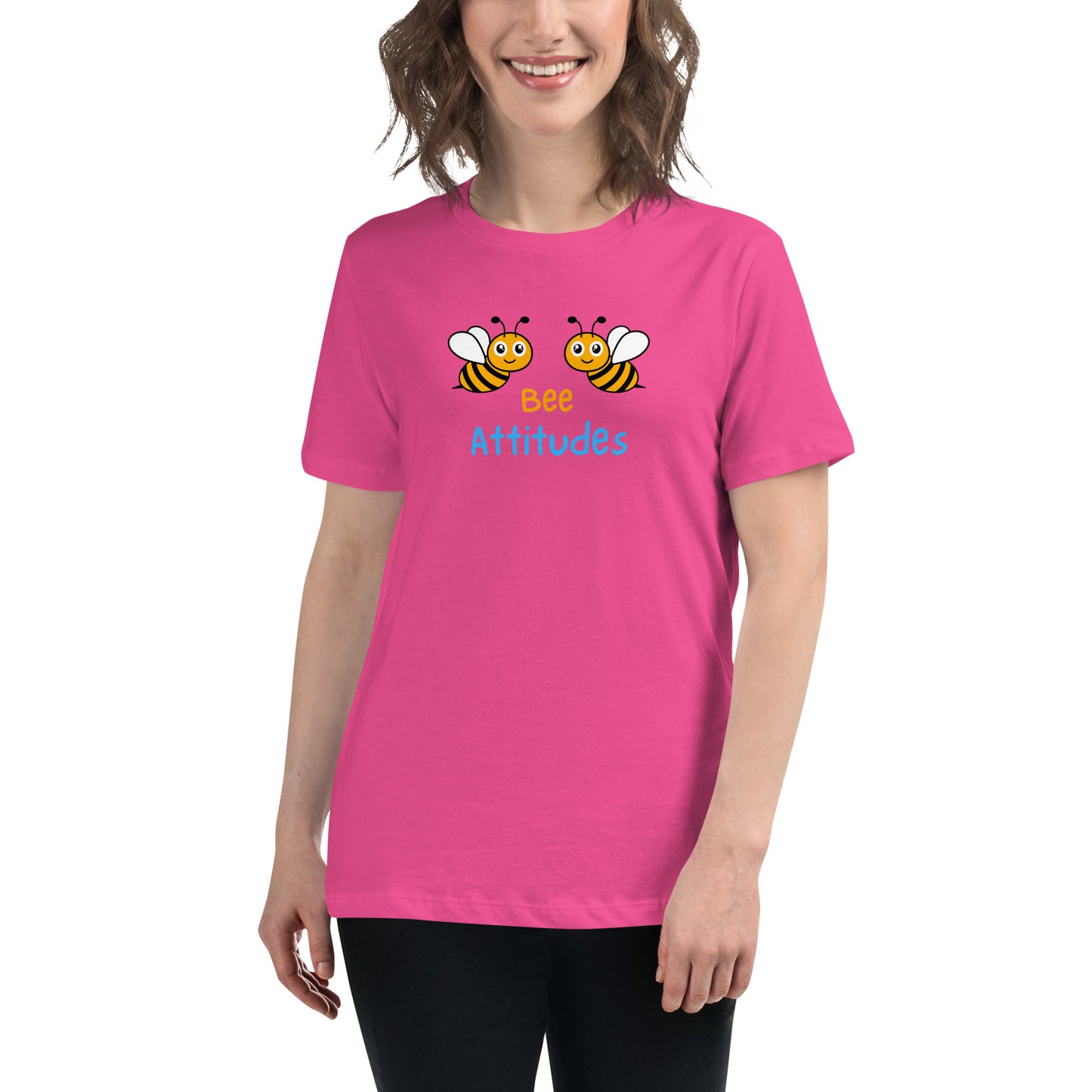 "Bee" Attitudes Women's Relaxed T-Shirt