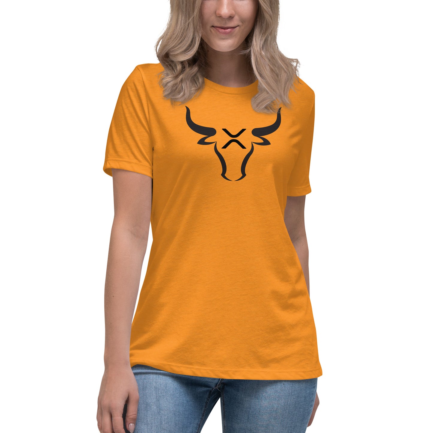 XRP BULL Black Women's Relaxed T-Shirt