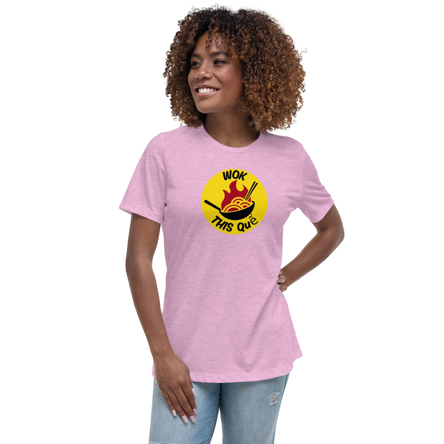 WOK THIS Quế (Way) Women's Relaxed T-Shirt