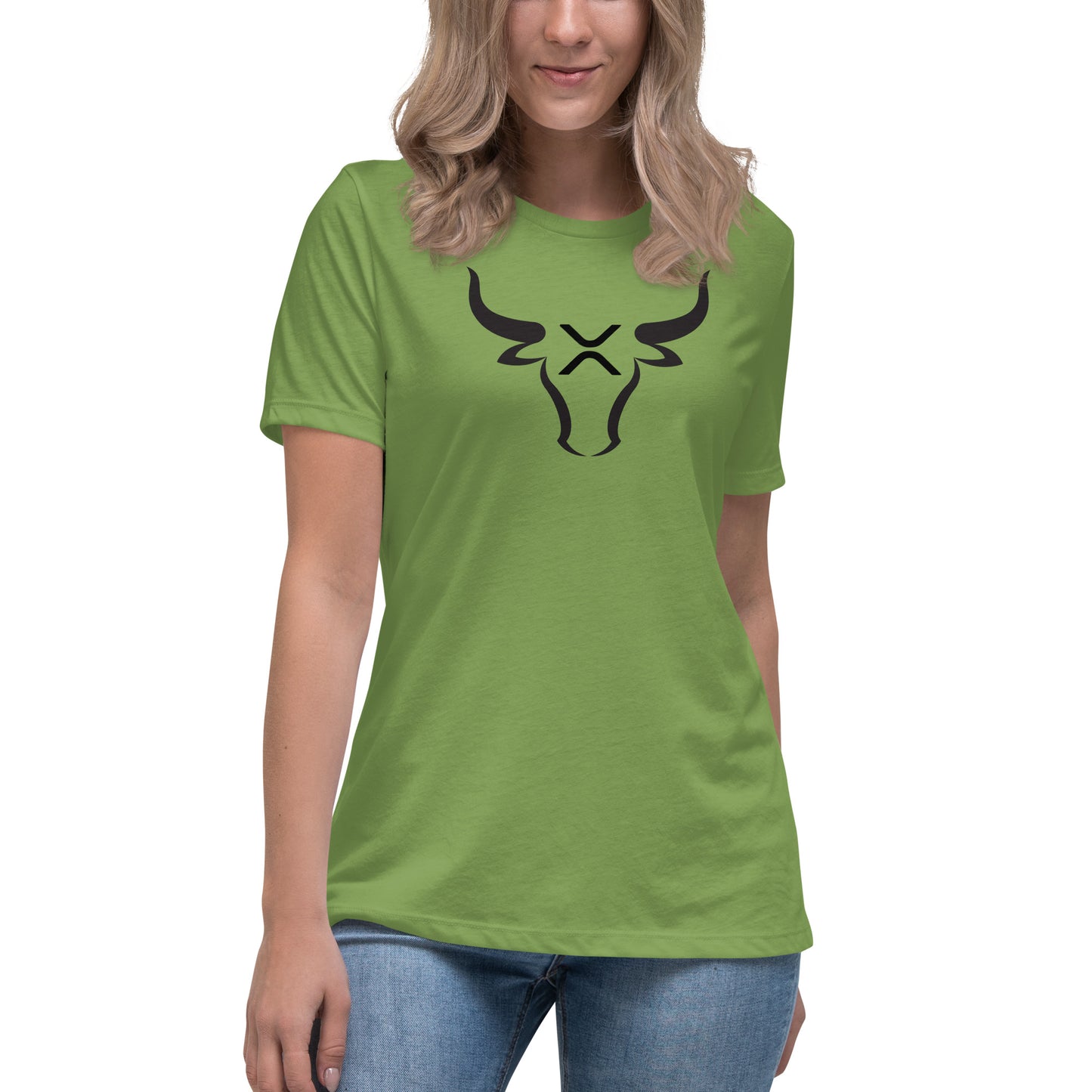 XRP BULL Black Women's Relaxed T-Shirt
