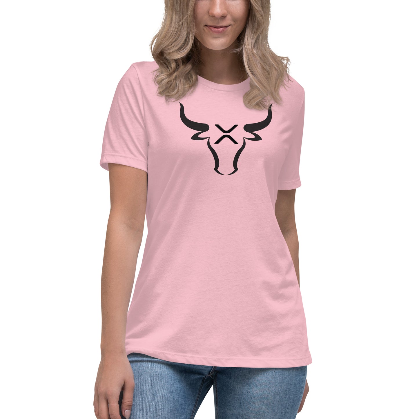 XRP BULL Black Women's Relaxed T-Shirt