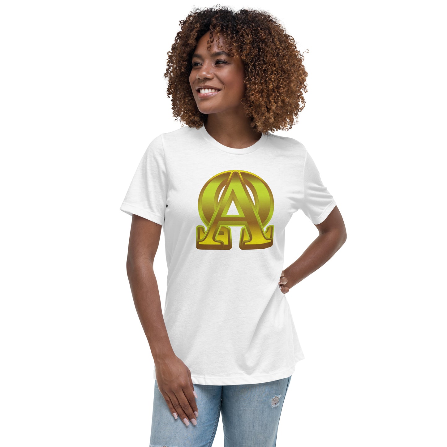 ALPHA & OMEGA Women's Relaxed T-Shirt