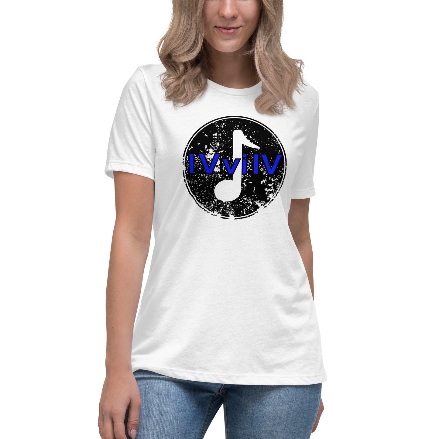 I V vi IV 4 Chords Women's Relaxed T-Shirt