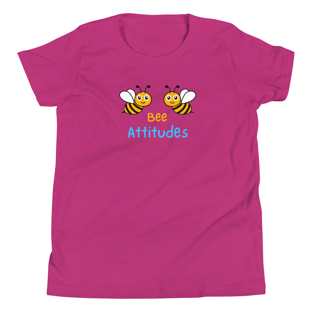 "Bee" Attitudes Youth Short Sleeve T-Shirt