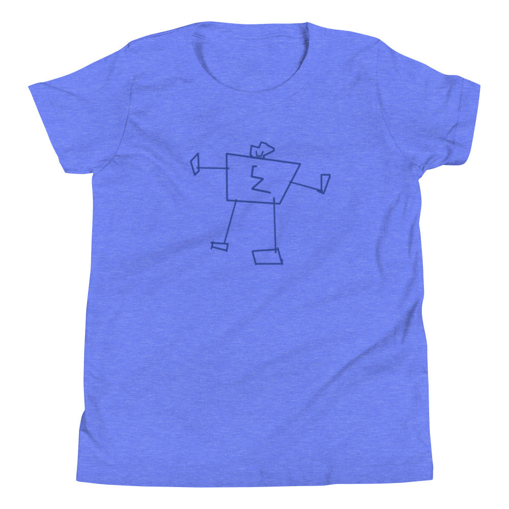 Blue Guy Youth Short Sleeve T-Shirt