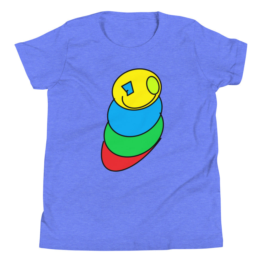 Happy Caterpillar Youth Short Sleeve T-Shirt