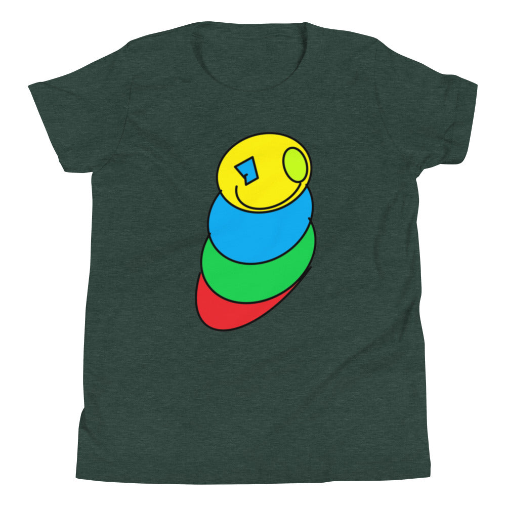 Happy Caterpillar Youth Short Sleeve T-Shirt