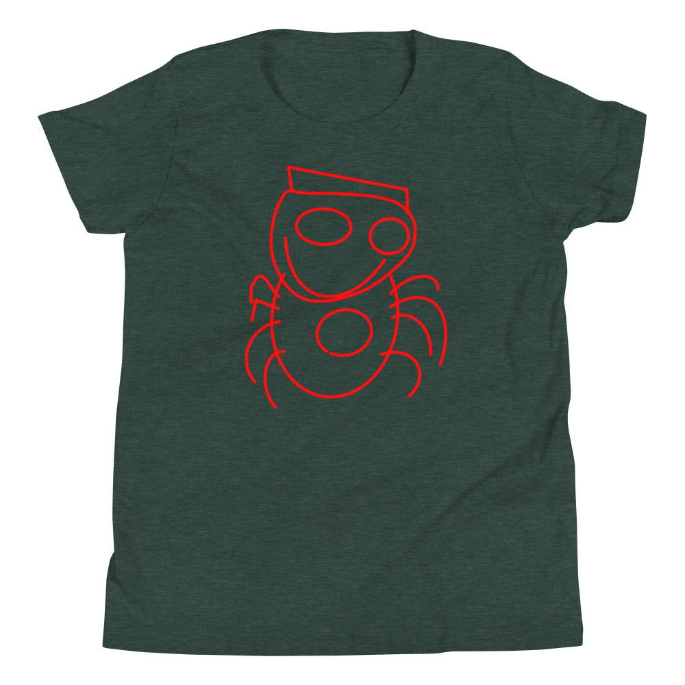 CP's Happy Spider Youth Short Sleeve T-Shirt