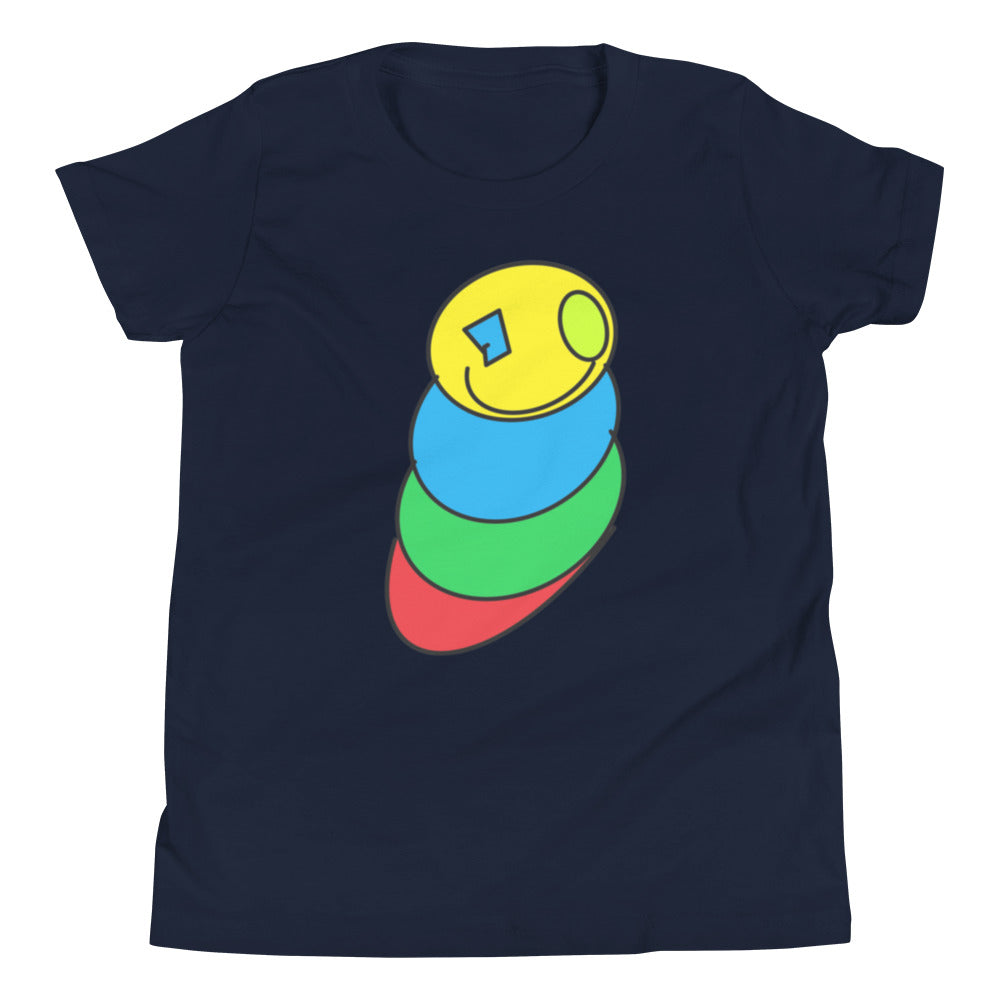 Happy Caterpillar Youth Short Sleeve T-Shirt