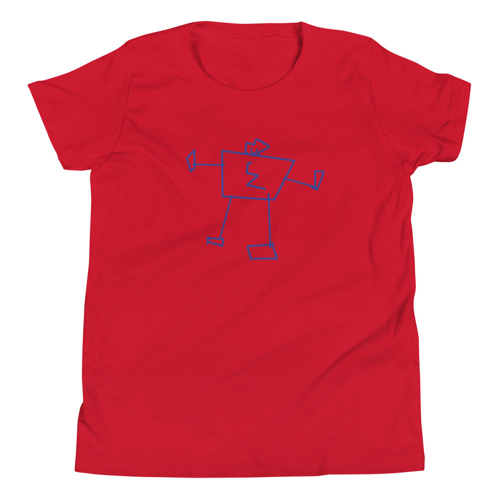 Blue Guy Youth Short Sleeve T-Shirt