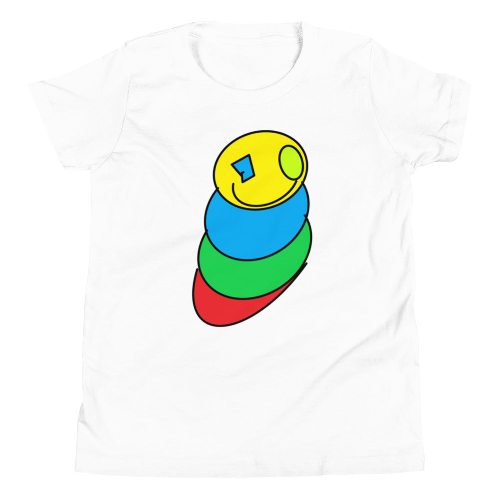 Happy Caterpillar Youth Short Sleeve T-Shirt