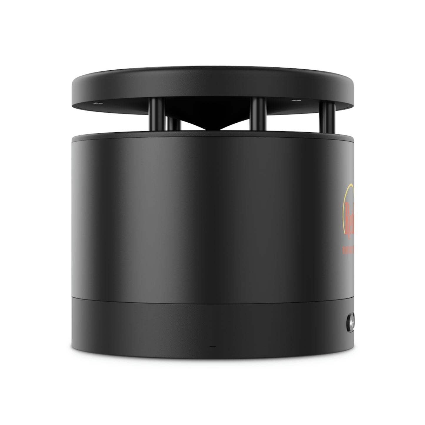 RetroRevive Vintage Vibes, Modern Message Metal Bluetooth Speaker and Wireless Charging Pad