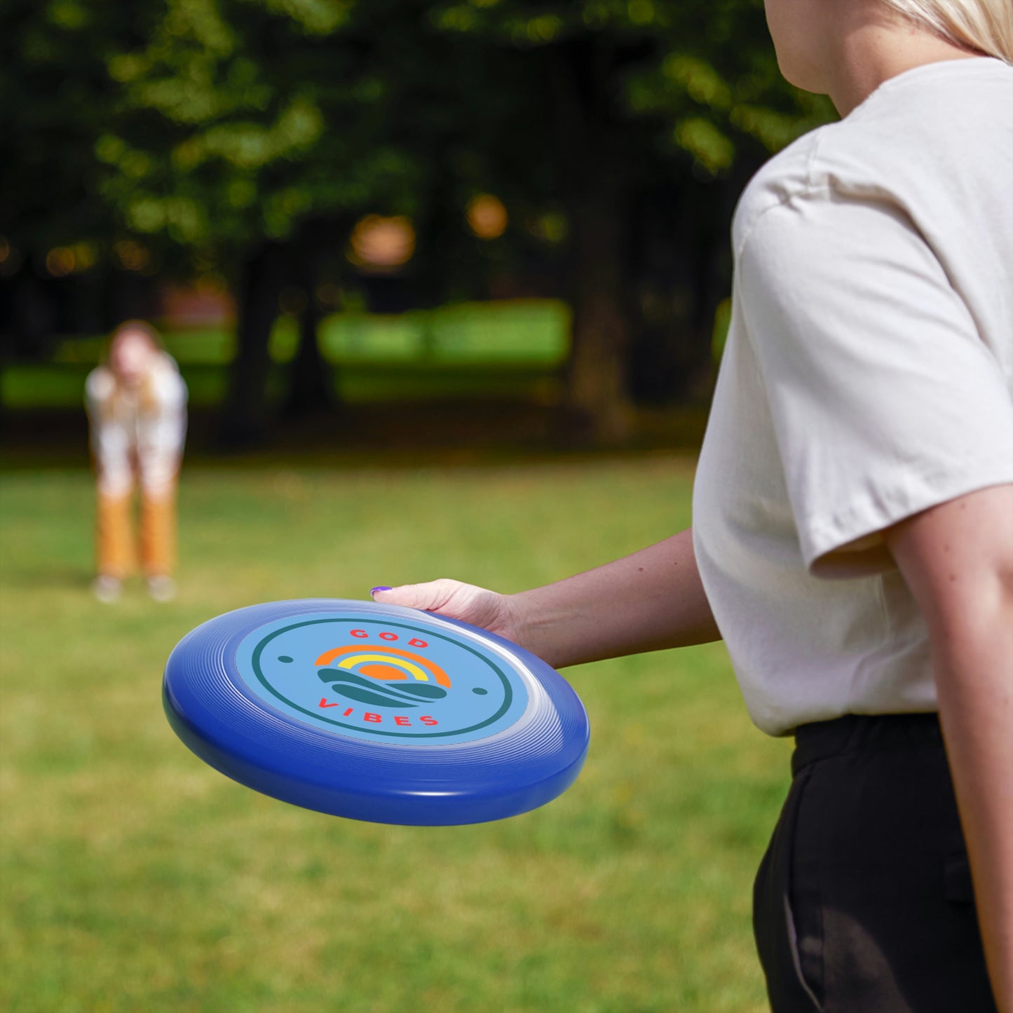 GOD VIBES Wham-O Frisbee