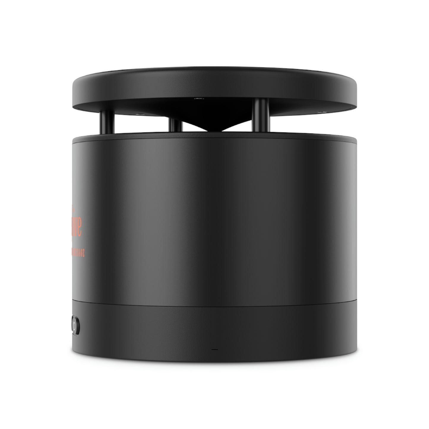 RetroRevive Vintage Vibes, Modern Message Metal Bluetooth Speaker and Wireless Charging Pad