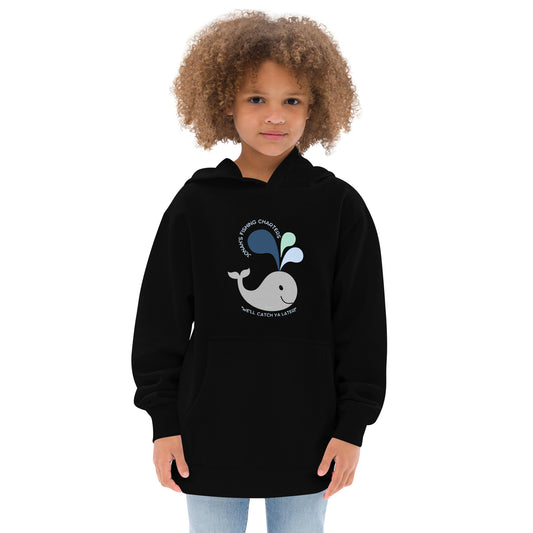 Jonah's Fishing Charters "We'll Catch Ya Later" Kids fleece hoodie