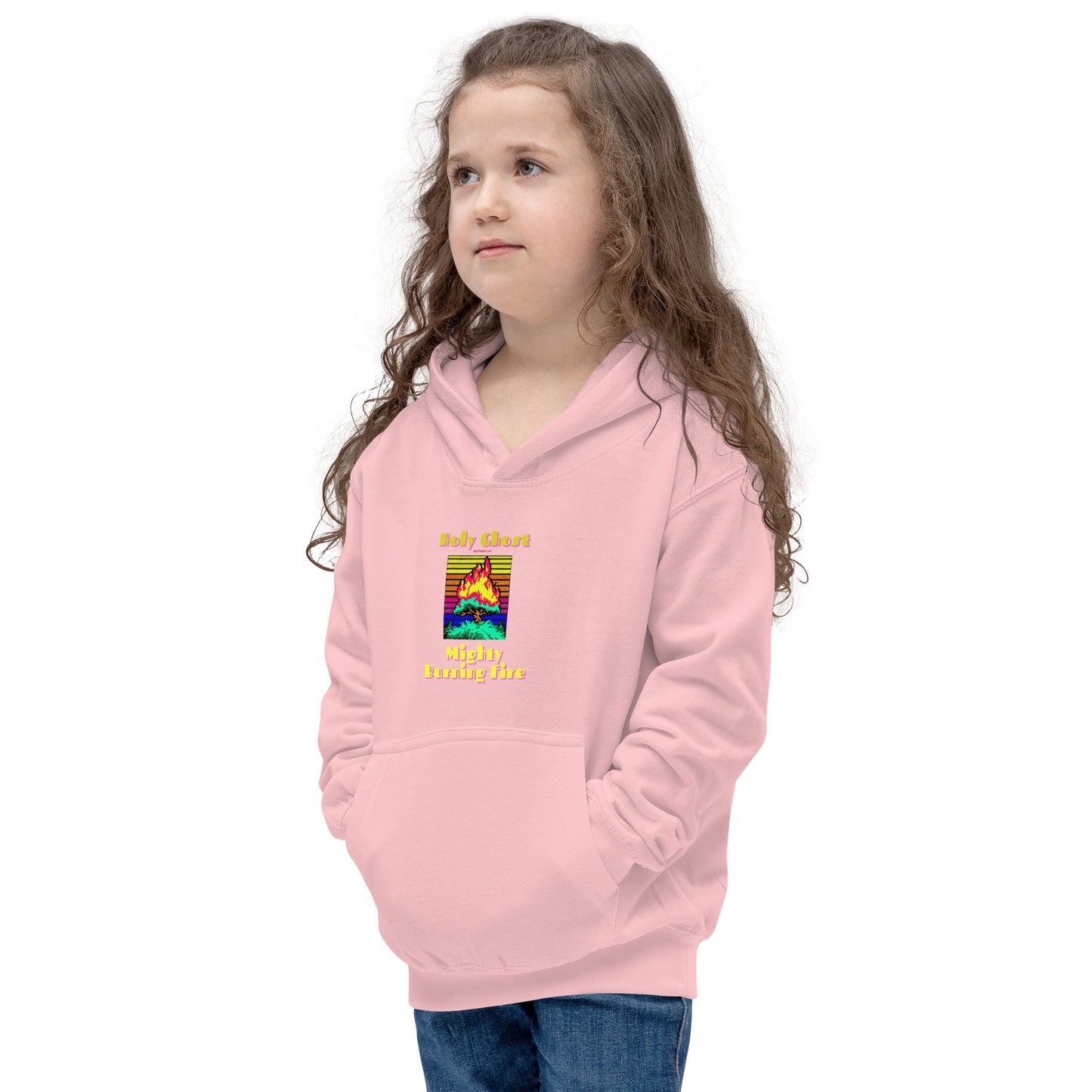 Holy Ghost "Mighty Burning Fire" Kids Hoodie