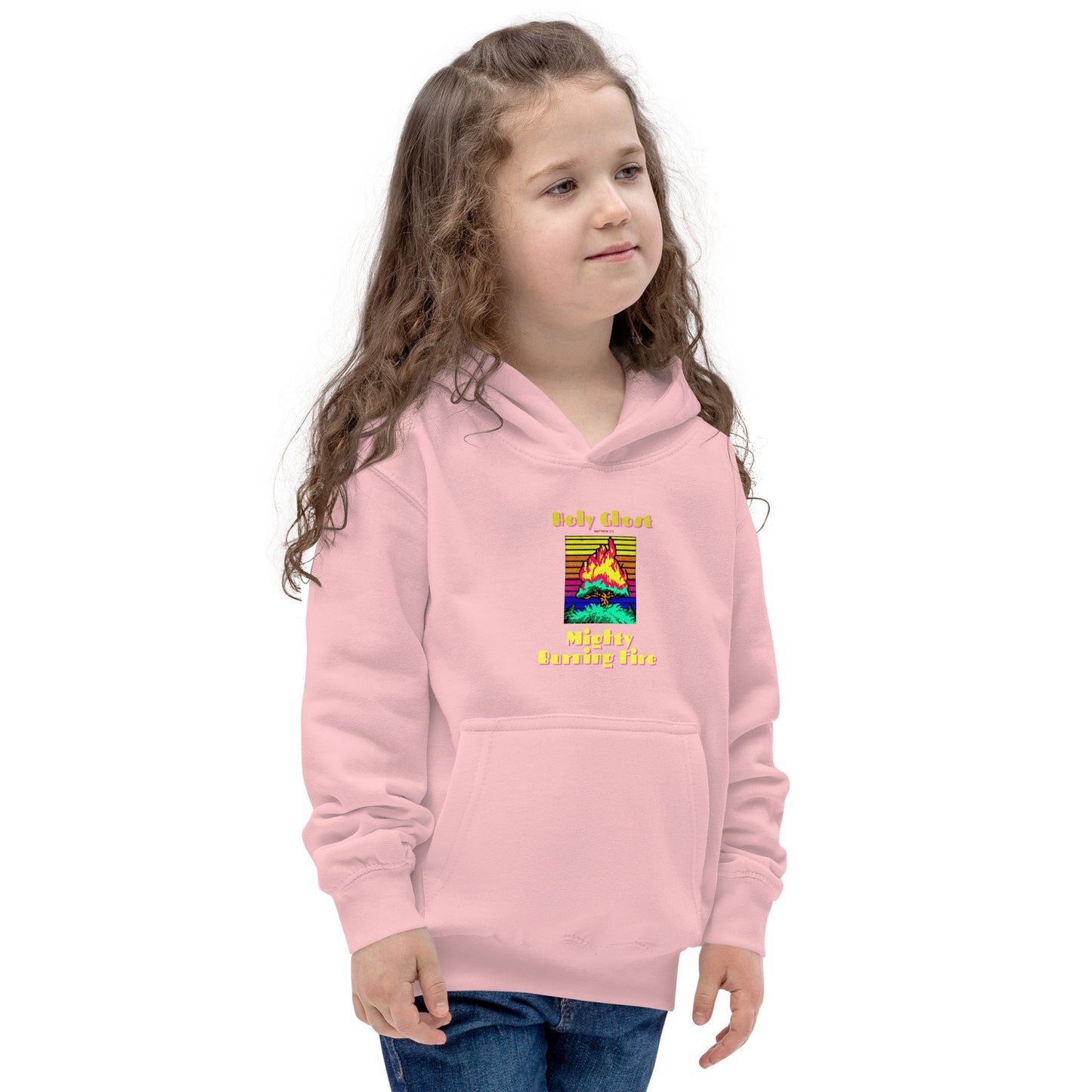 Holy Ghost "Mighty Burning Fire" Kids Hoodie