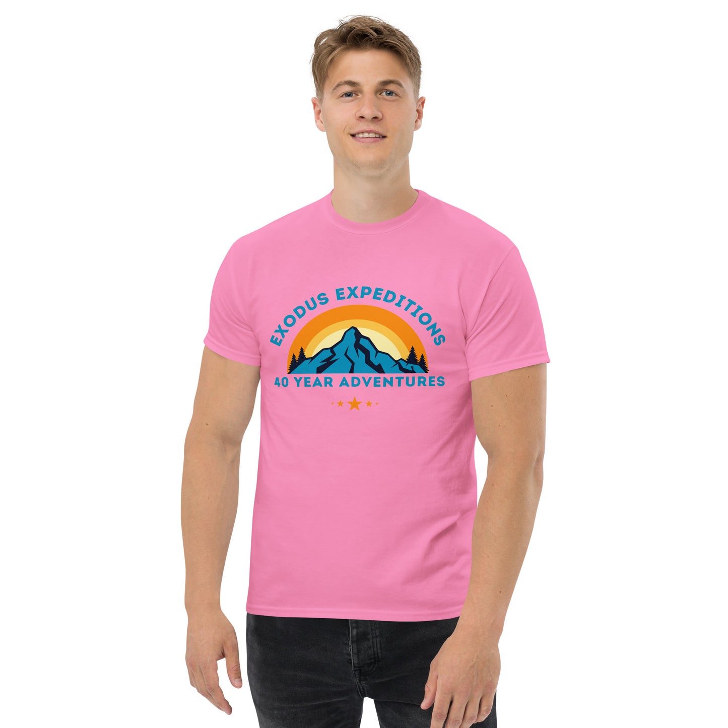 Exodus Expeditions 40 Year Adventures Men's Classic Tee