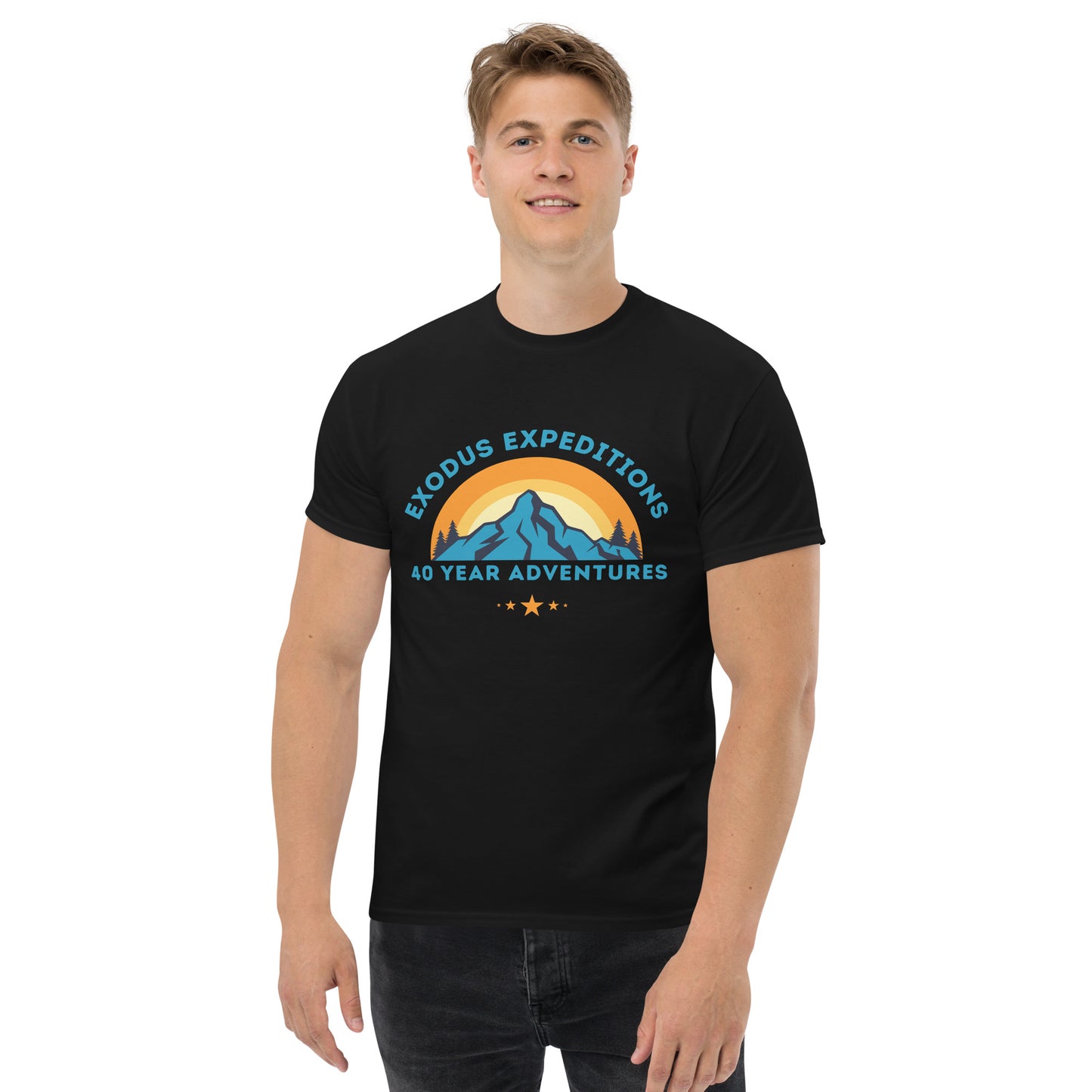 Exodus Expeditions 40 Year Adventures Men's Classic Tee