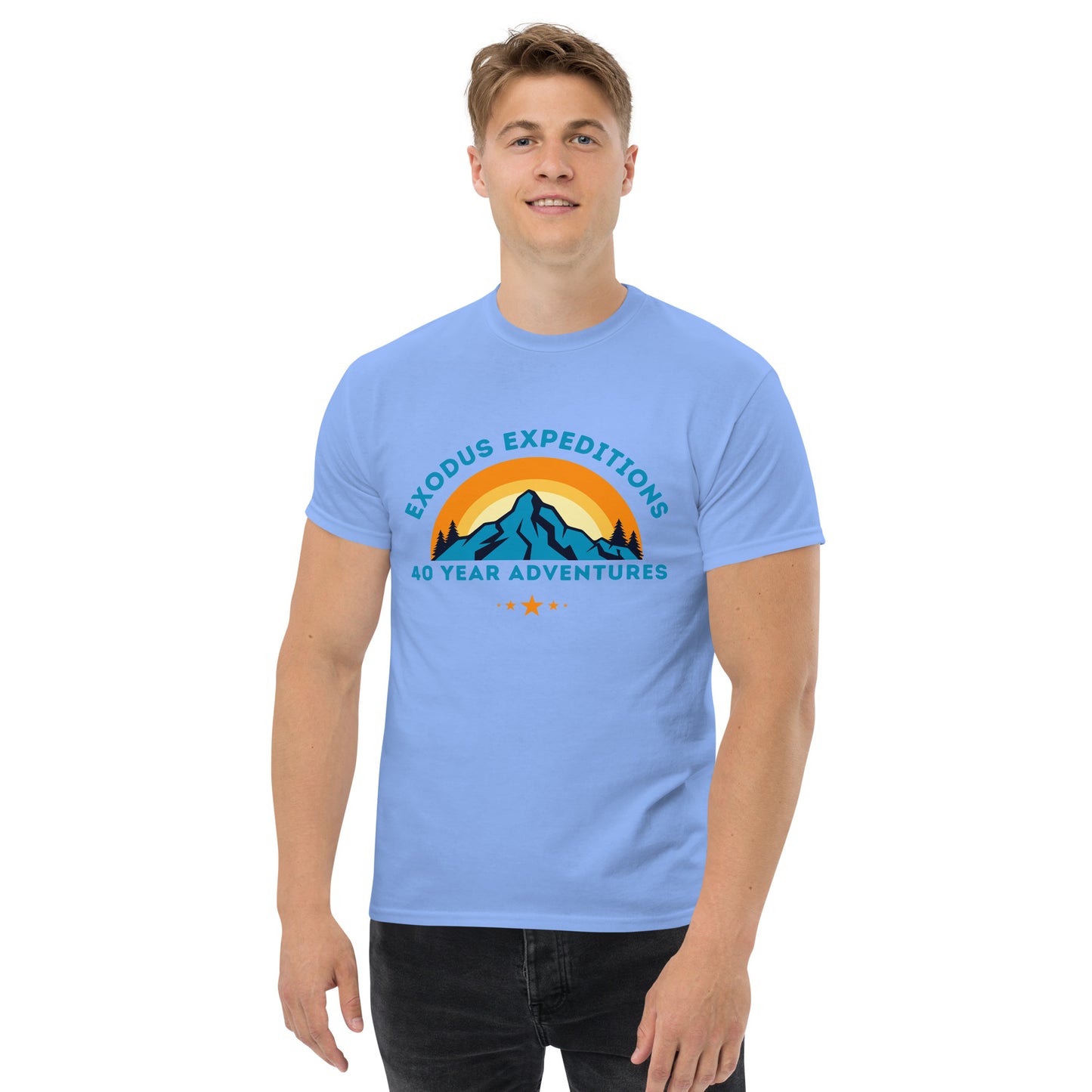 Exodus Expeditions 40 Year Adventures Men's Classic Tee