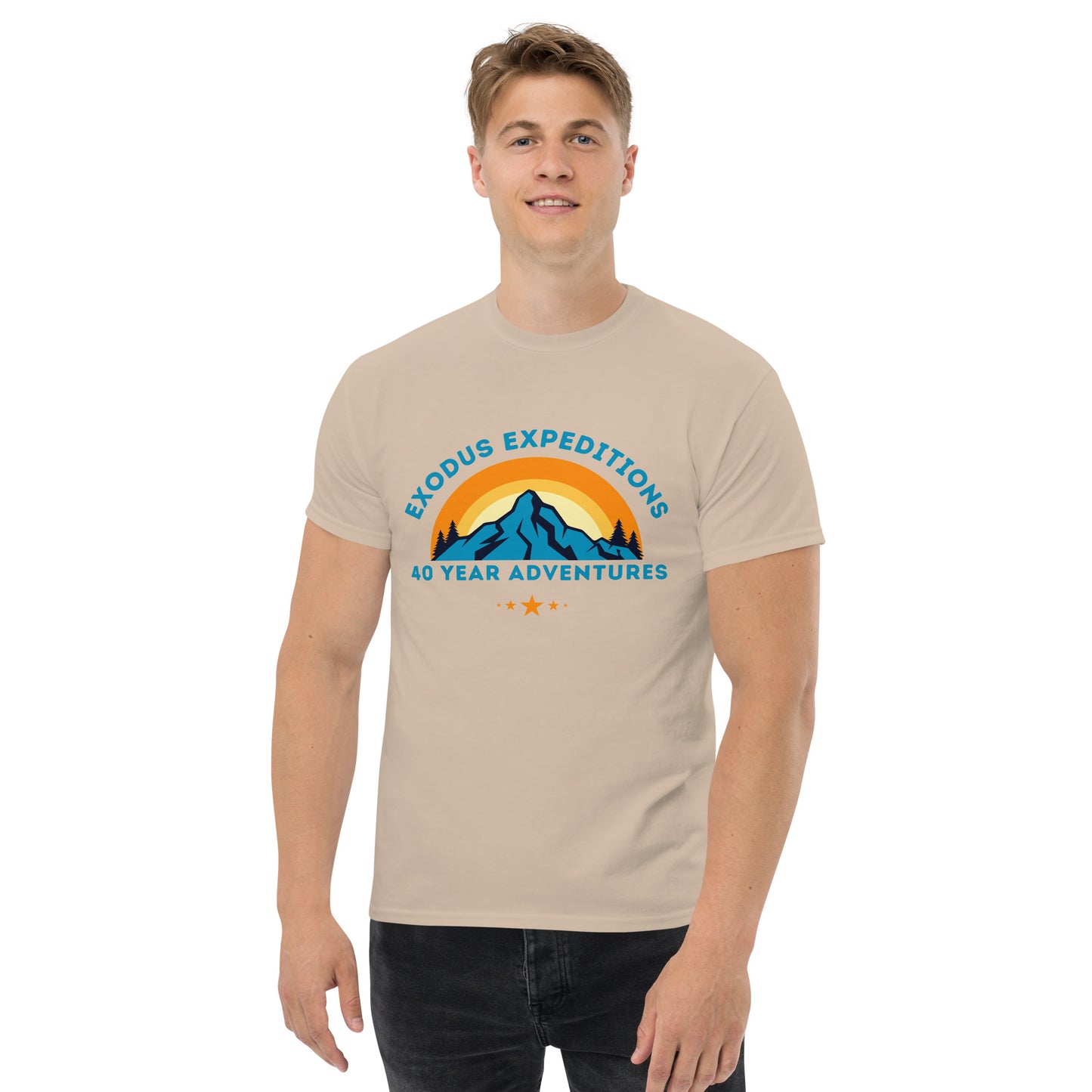 Exodus Expeditions 40 Year Adventures Men's Classic Tee