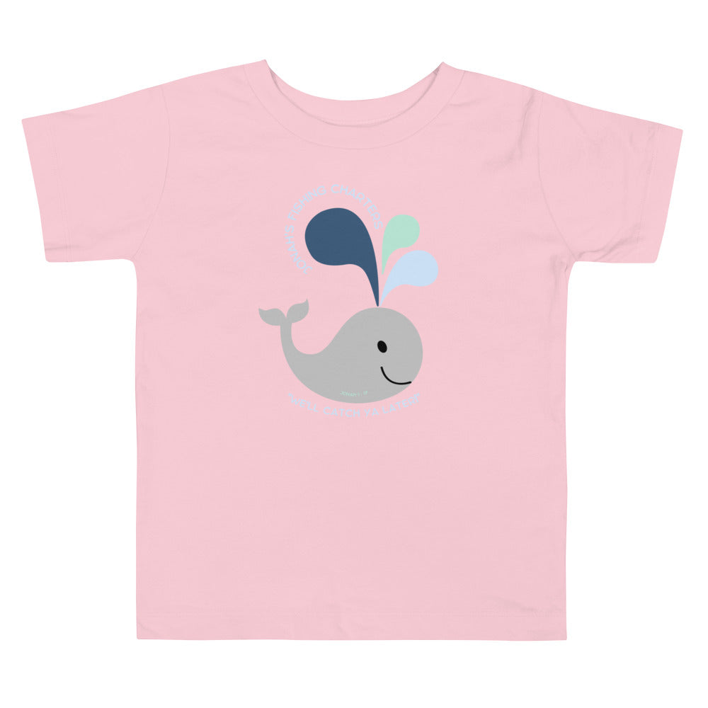 Jonah's Fishing Charters "We'll Catch Ya Later" Toddler Short Sleeve Tee