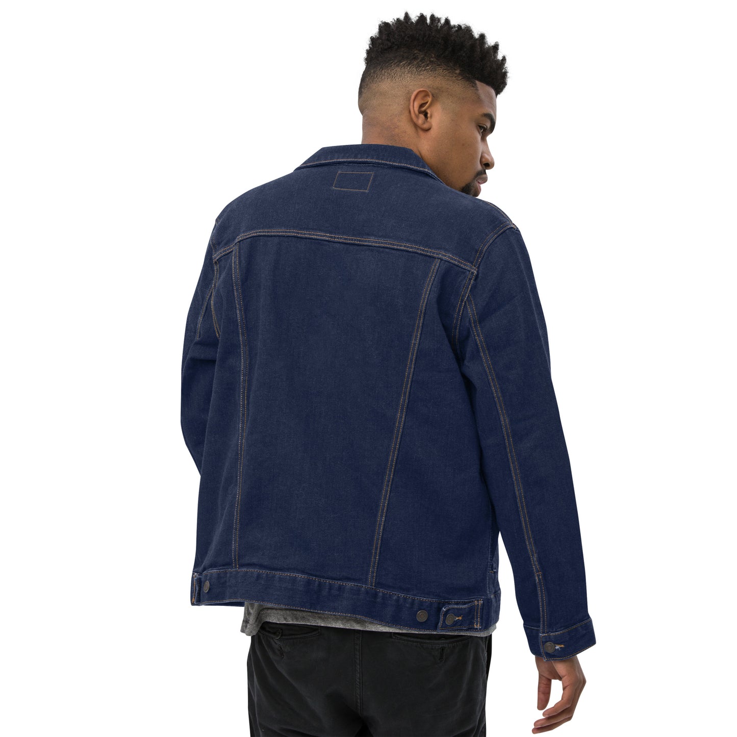 RetroRevive "Vintage Vibes, Modern Message" Unisex denim jacket