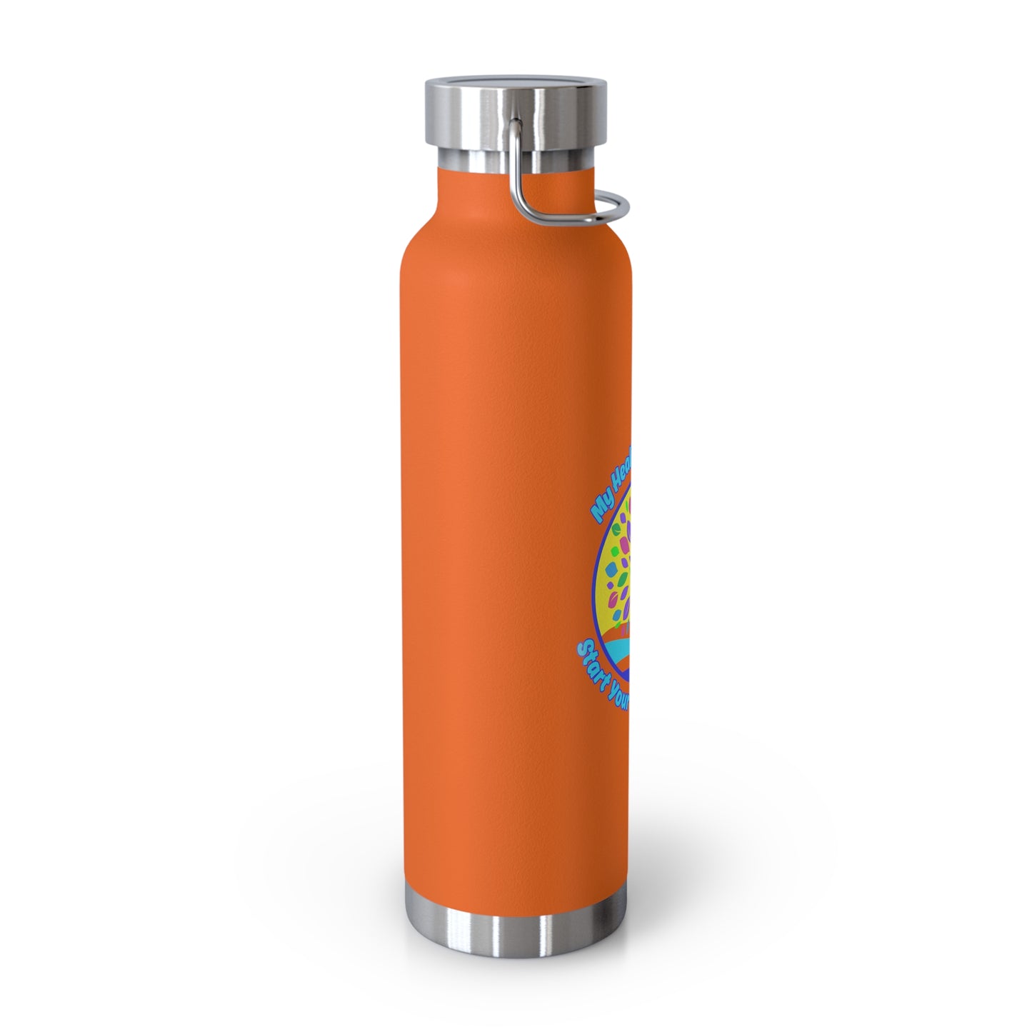 My Healing To Health Start Your Journey Today Copper Vacuum Insulated Bottle, 22oz