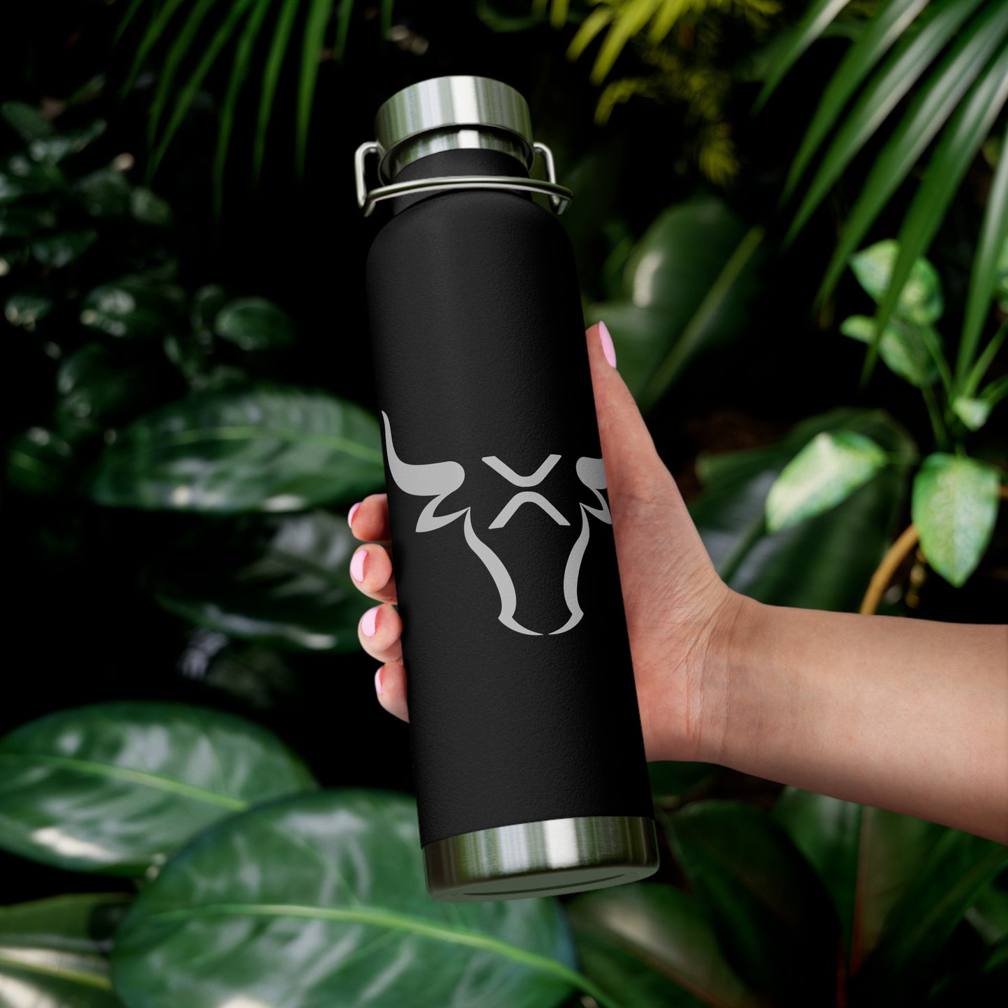 XRP BULL Copper Vacuum Insulated Bottle, 22oz