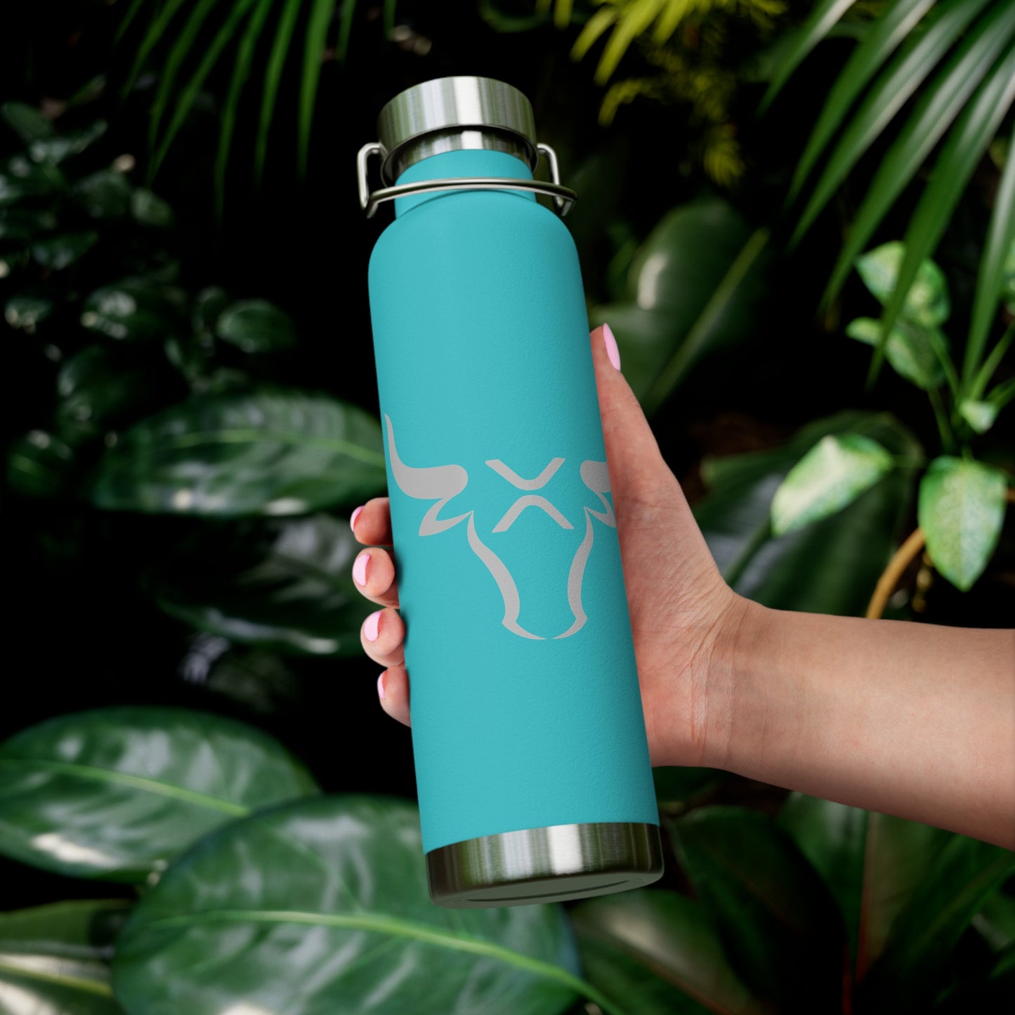 XRP BULL Copper Vacuum Insulated Bottle, 22oz