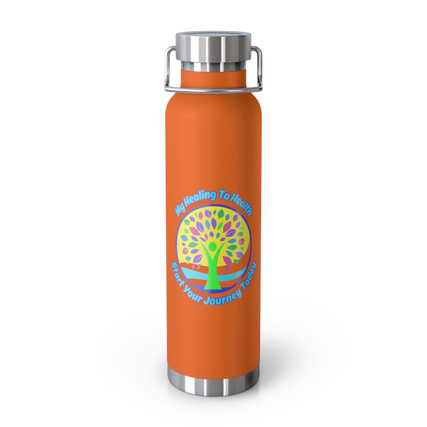 My Healing To Health Start Your Journey Today Copper Vacuum Insulated Bottle, 22oz