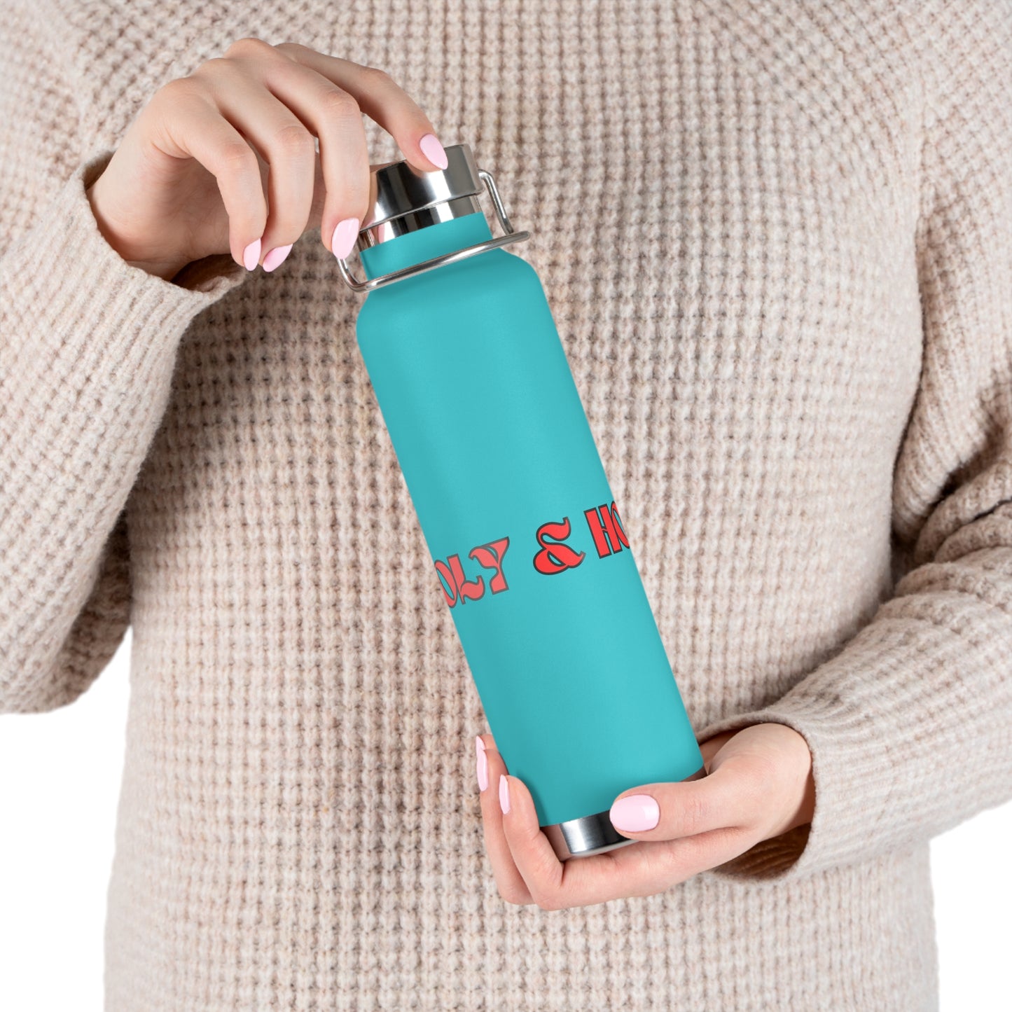 Holy & Hood Copper Vacuum Insulated Bottle, 22oz