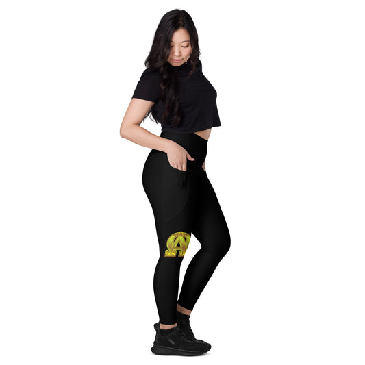 ALPHA & OMEGA Leggings with pockets