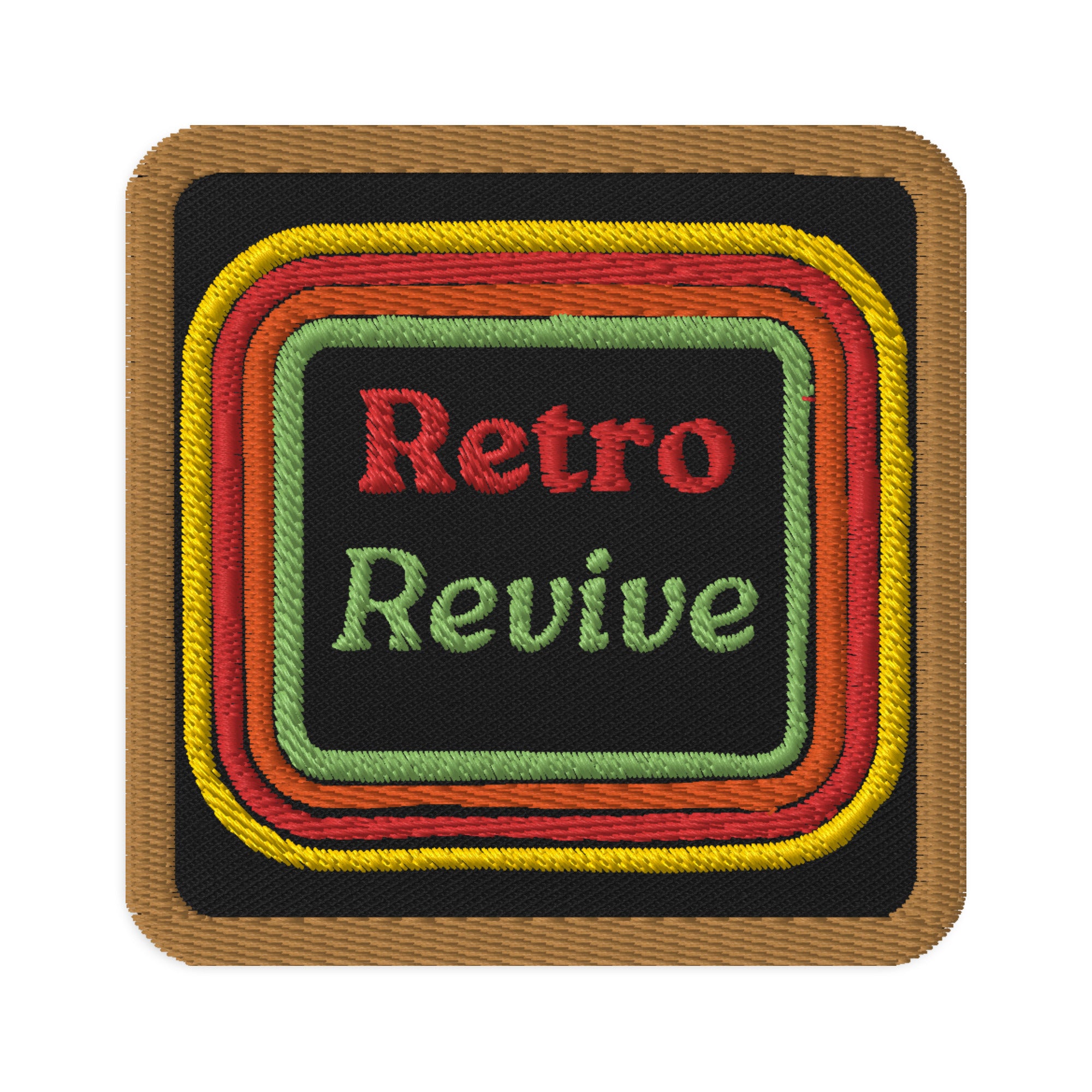 Retro Revive 70's Design Embroidered patches – Retro Revive Apparel