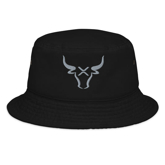 XRP BULL Silver Fashion bucket hat
