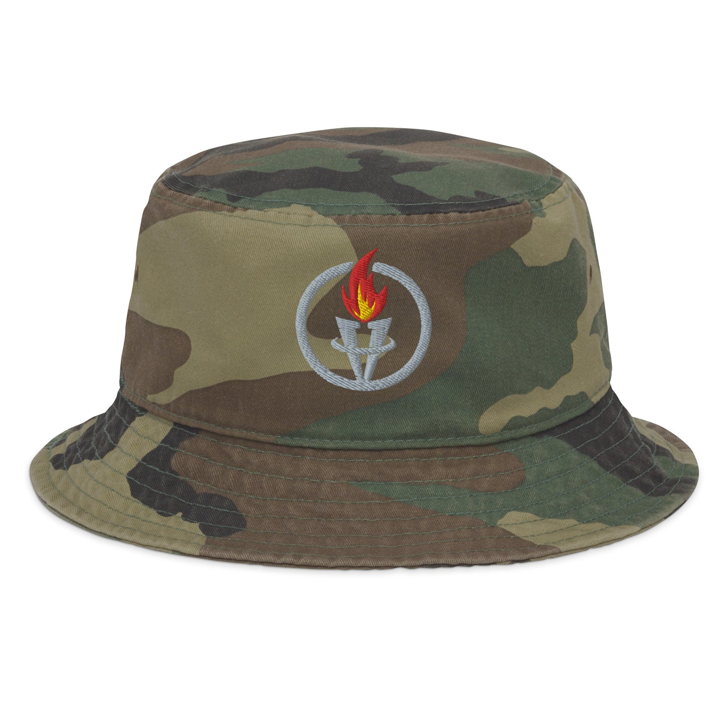 Light in Darkness Torch Fashion Bucket Hat