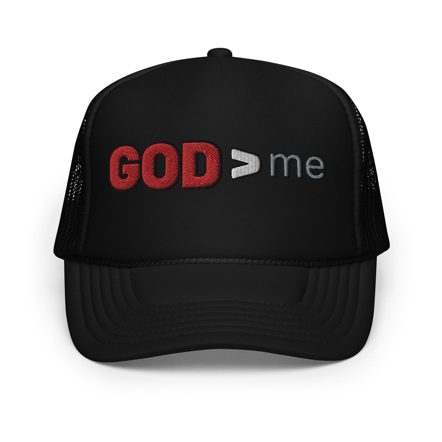 GOD > me Foam trucker hat