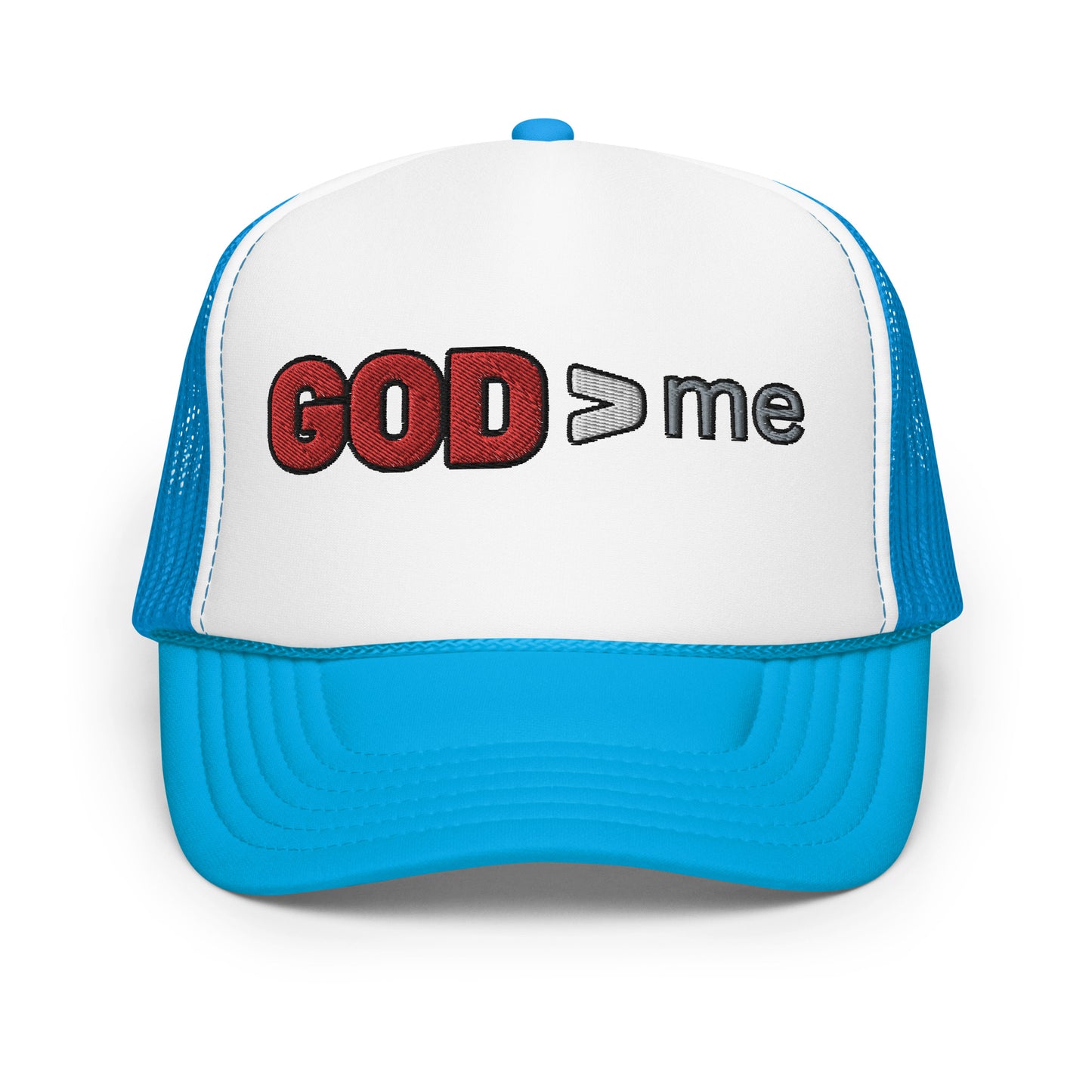 GOD > me Foam trucker hat