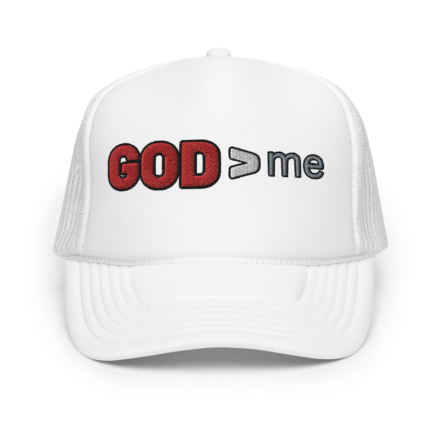 GOD > me Foam trucker hat