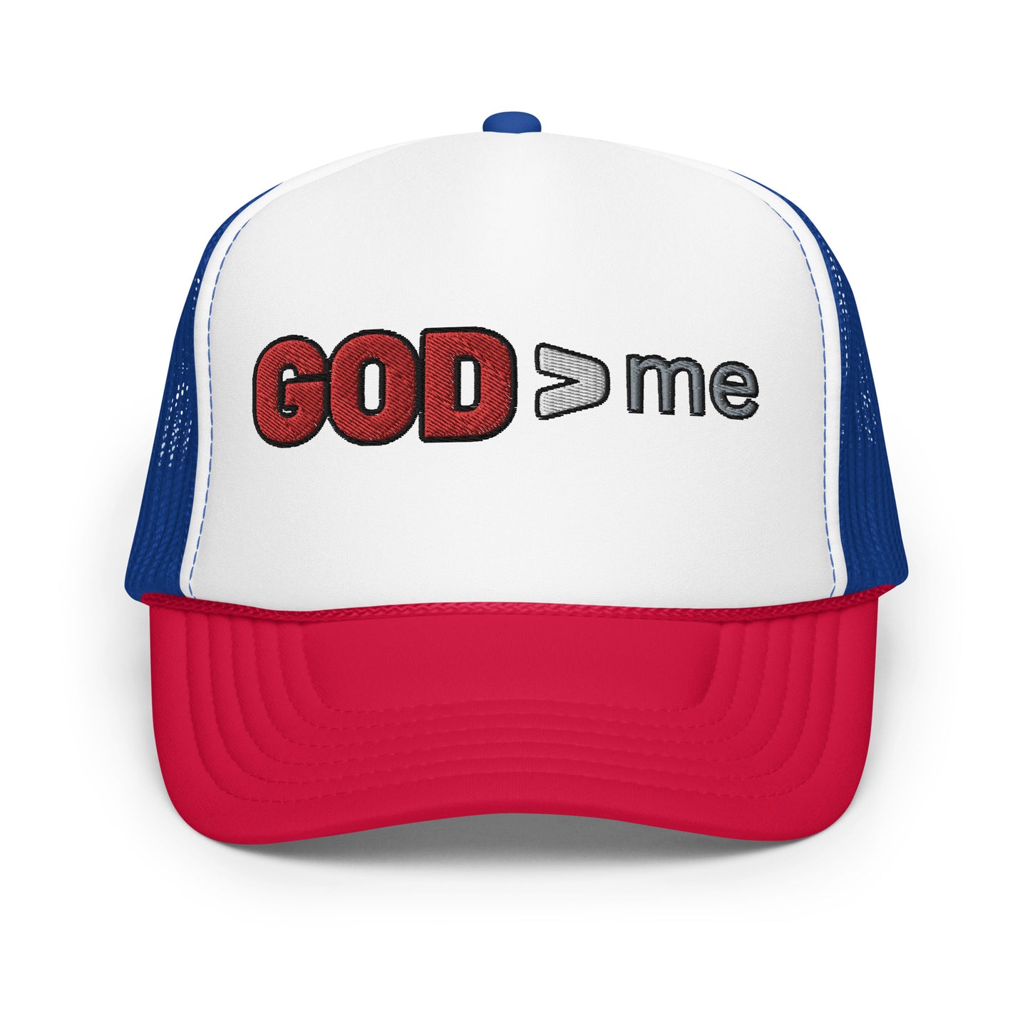 GOD > me Foam trucker hat