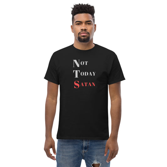 Not Today Satan Men's classic tee