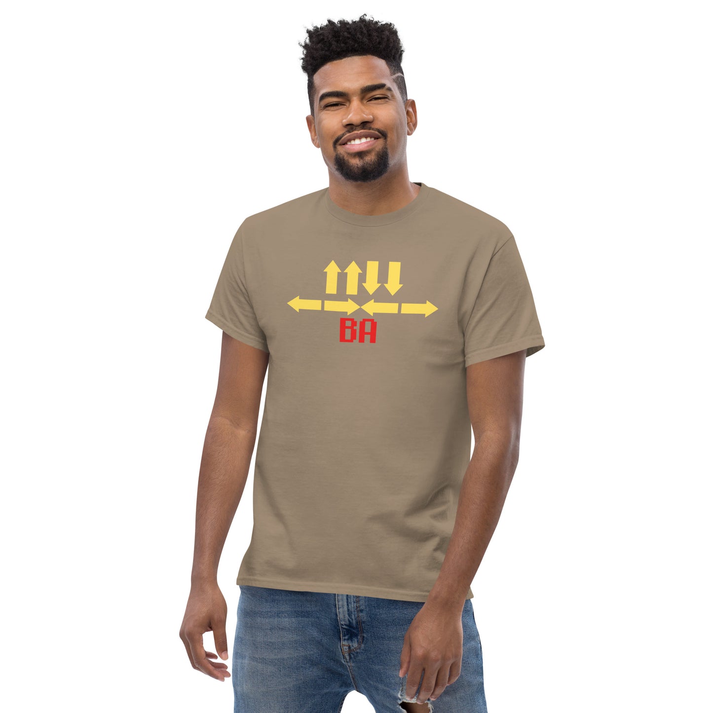 Up Up Dn Dn LF RT LF RT B A Men's classic tee