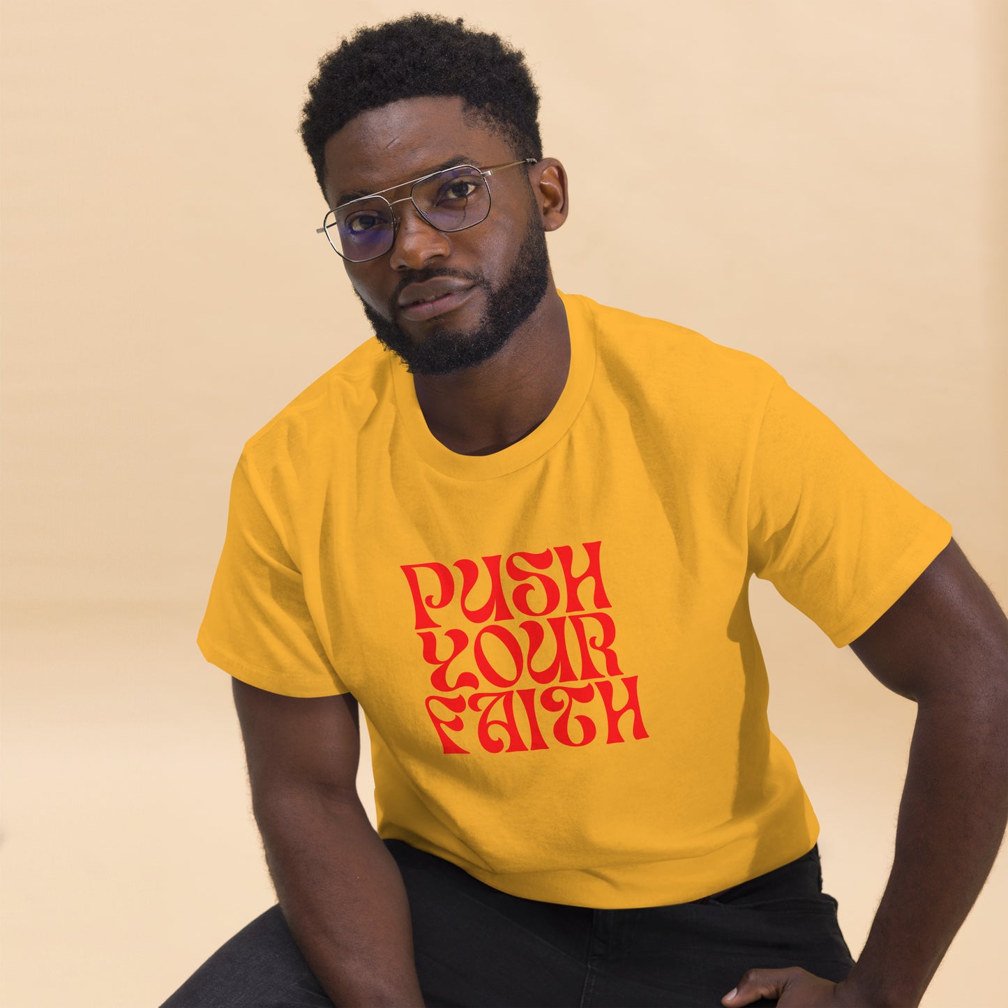 Push Your Faith Men's Classic Tee