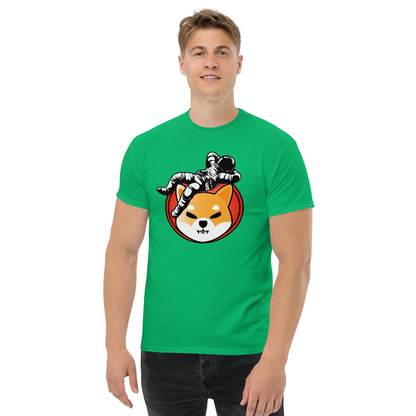 Shiba Inu To the Moon Men's classic tee