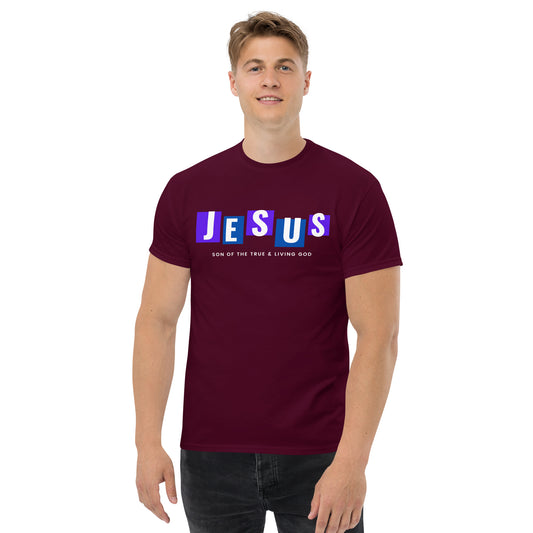 JESUS SON OF THE TRUE & LIVING GOD Men's classic tee