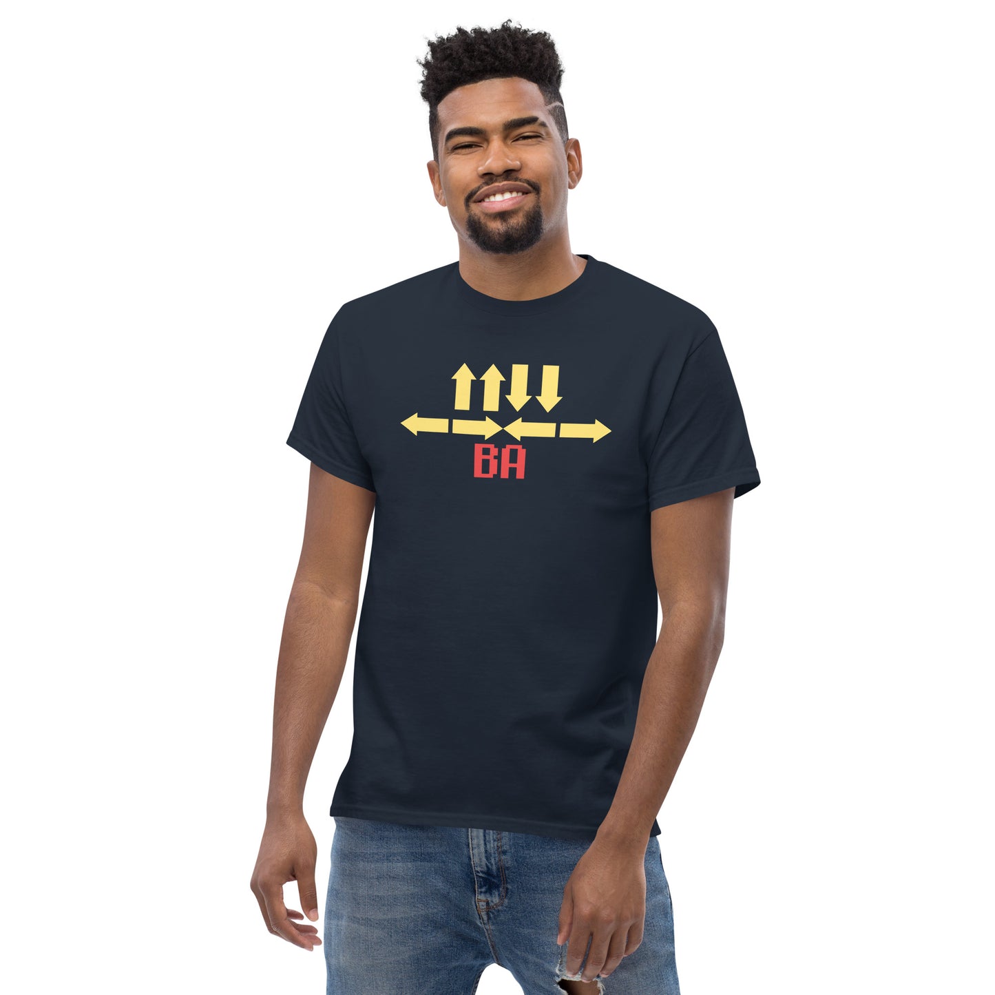 Up Up Dn Dn LF RT LF RT B A Men's classic tee