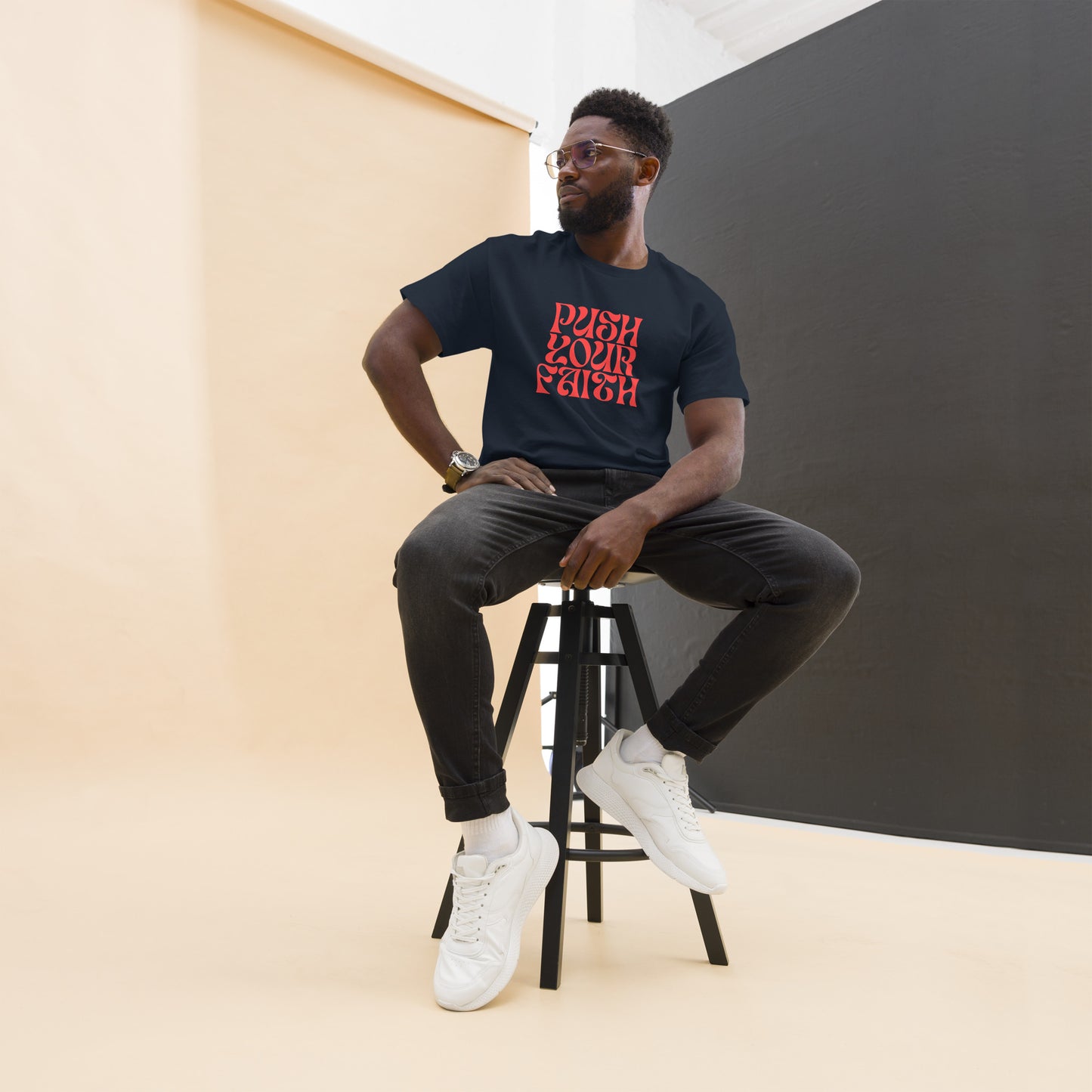 Push Your Faith Men's Classic Tee