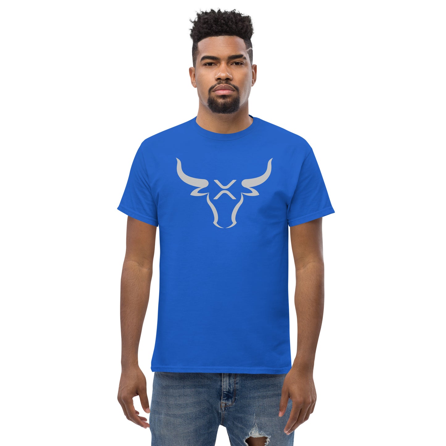 XRP BULL Silver Men's classic tee